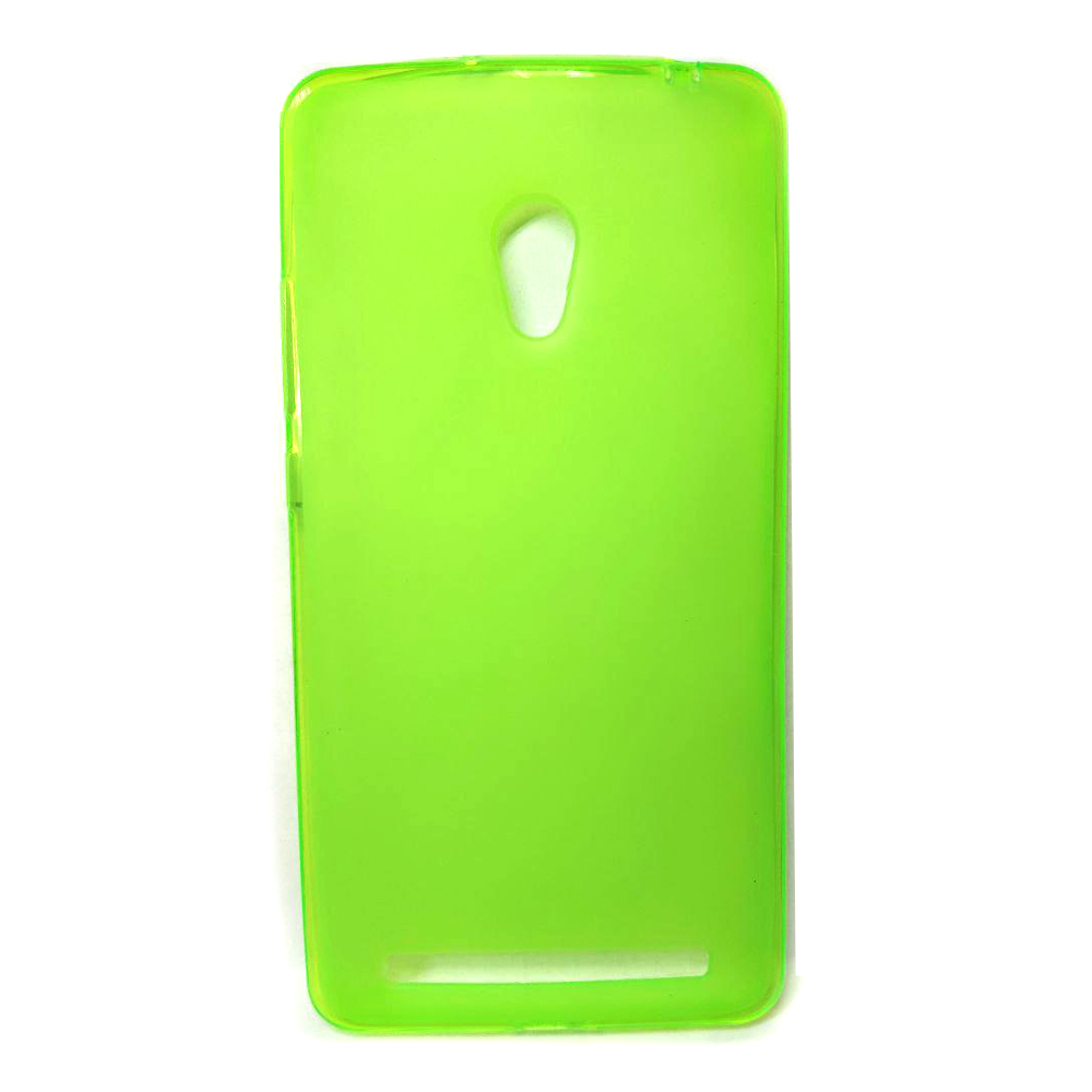 Накладка для ASUS ZenFone 6 зелений силікон-0